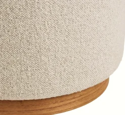 Best House Nordic Daisy Puf H41 cm, Sand
