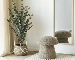 Clearance House Nordic Enna Puf H45 cm, Brun