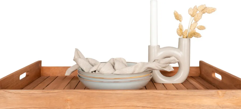 House Nordic Serveringsbakker|Stue > Faro Bakke 58x38 cm, Teaktræ