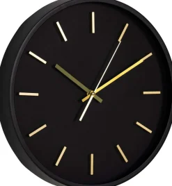 New Kensington Vægur Ø35 cm, Sort Ure Og Vejrstationer