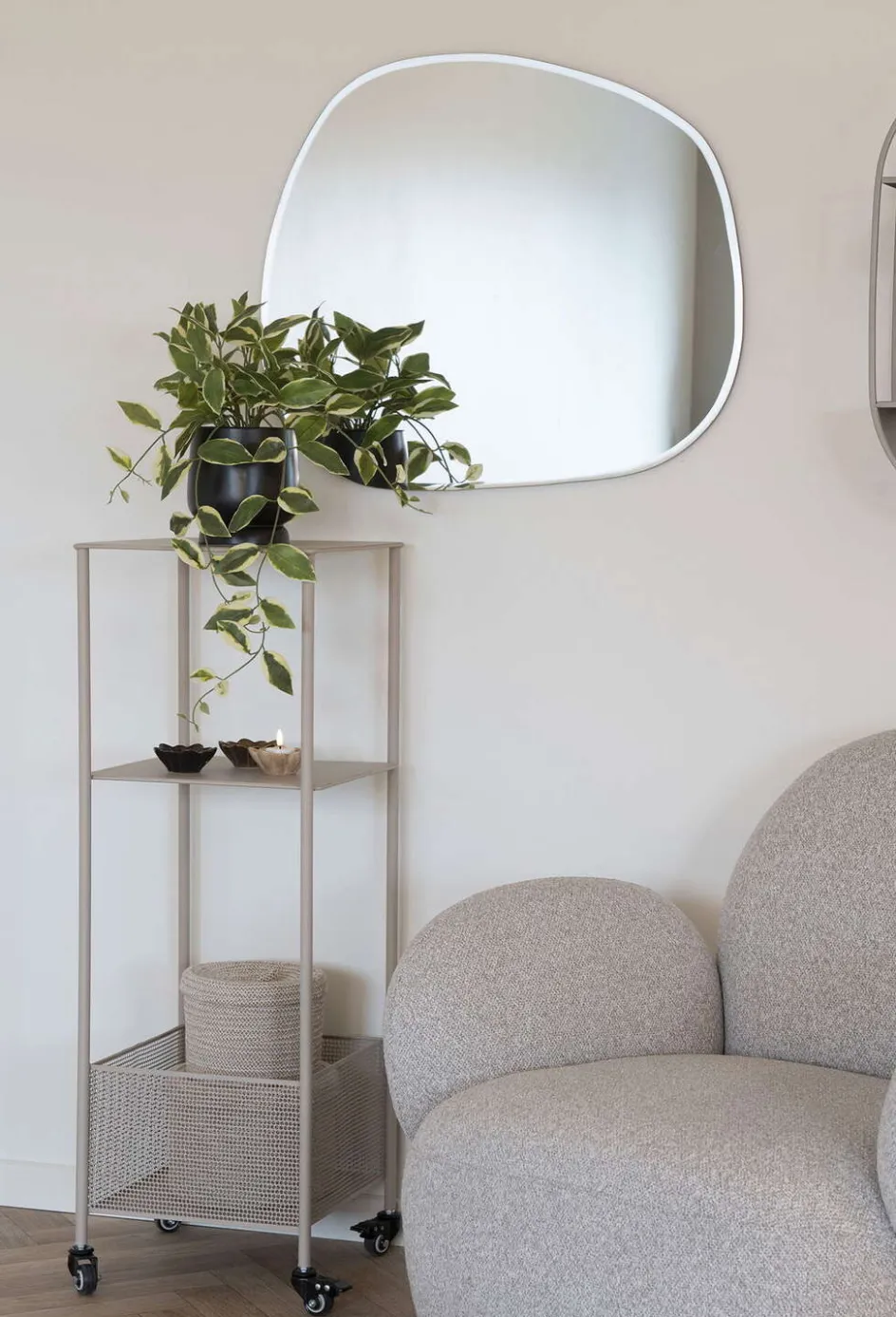 House Nordic Kunstig Voksblomst H33 cm, Grøn