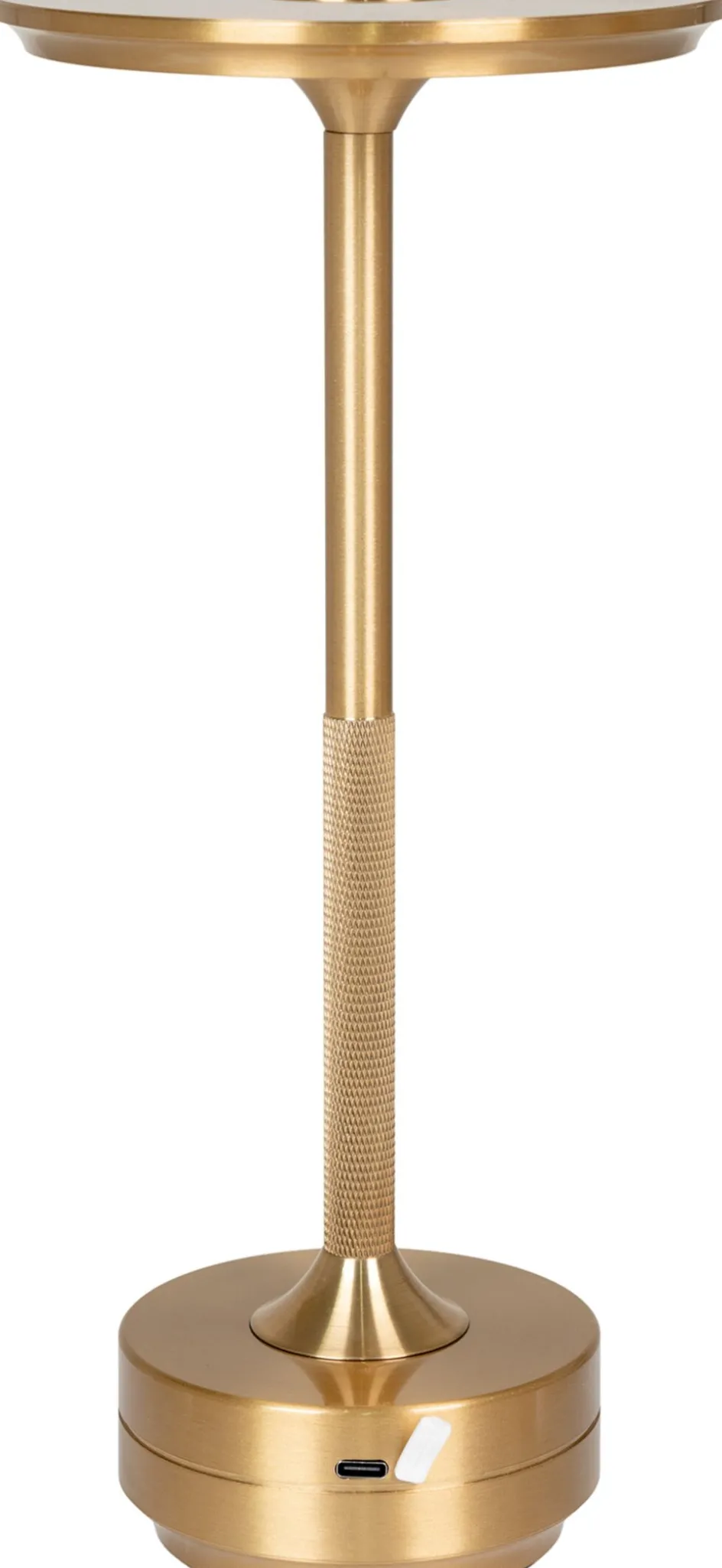Outlet House Nordic Lyneham Trådløs Bordlampe LED H28,5 cm, Messing