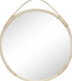 Sale House Nordic Malo Spejl Ø50 cm, Rattan