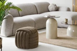 Sale House Nordic Napier Puf H43/?48 cm, Brun