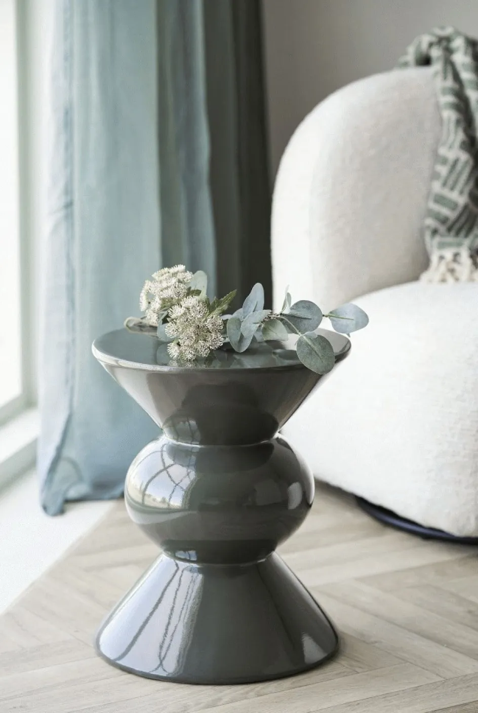 Online House Nordic Rosolina Hjørnebord H40,5 cm, Grøn