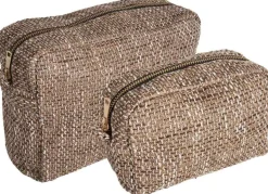 Discount House Nordic Safi Toilettaske 2 stk, Brun