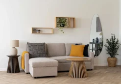 Outlet House Nordic Santos Pude 45x45 cm, Okker
