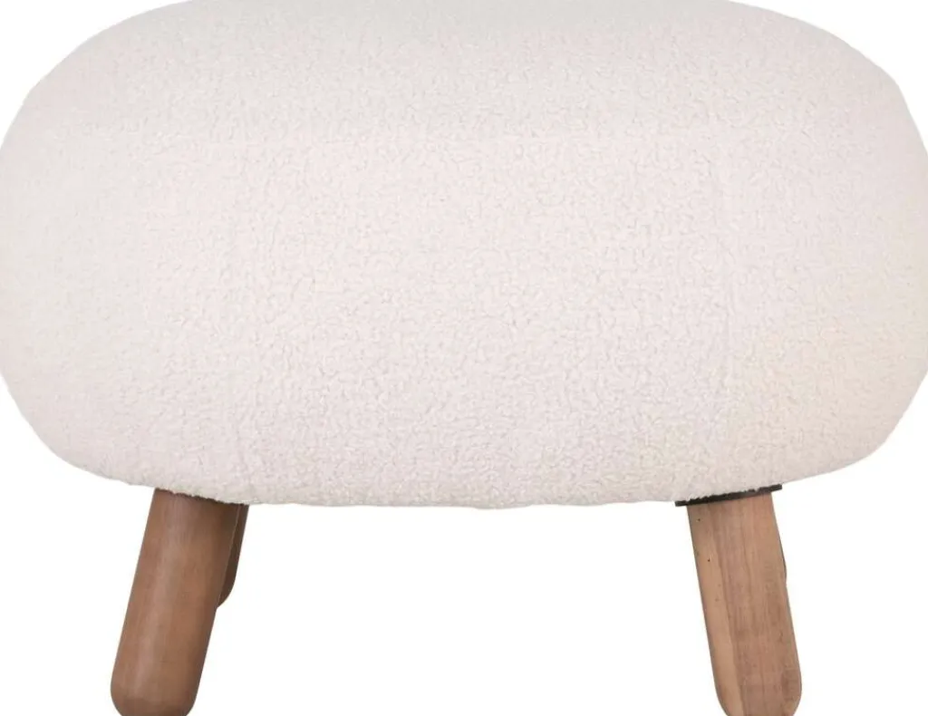 House Nordic Stole > Savona Skammel H37 cm, Hvid