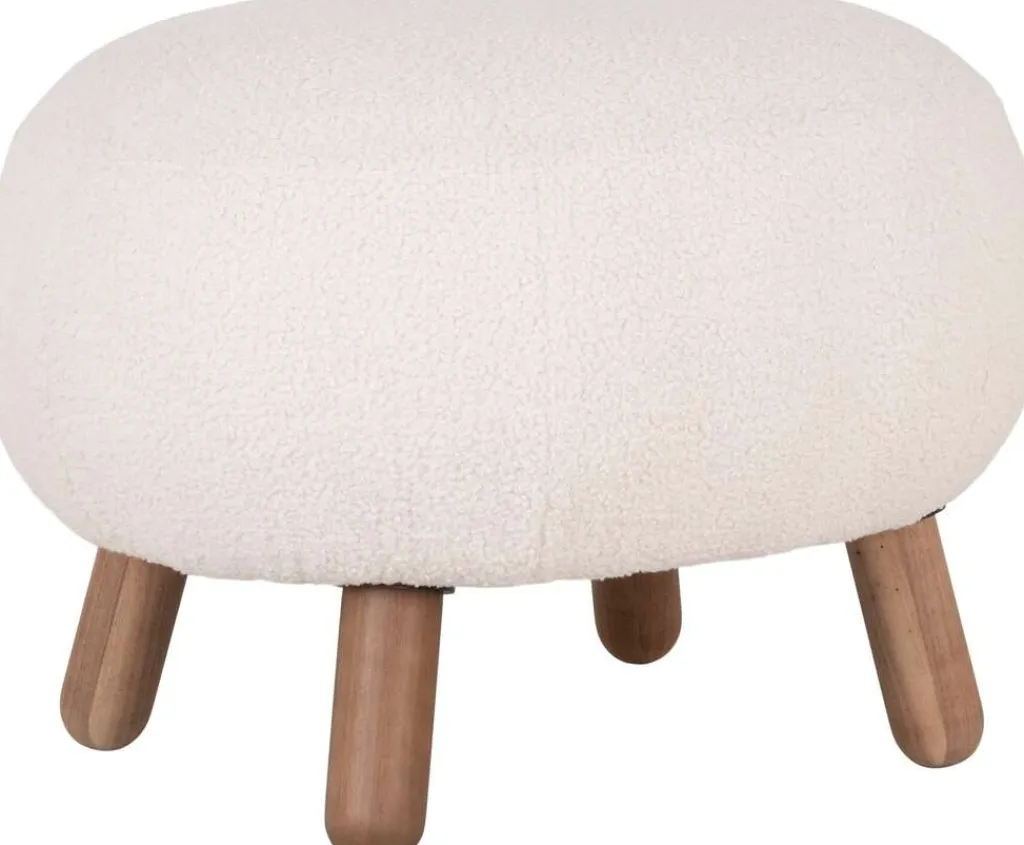 House Nordic Stole > Savona Skammel H37 cm, Hvid