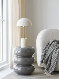 Outlet House Nordic Sheffield Bordlampe H45 cm, Marmor