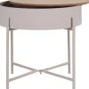 Sale House Nordic Sisco Hjørnebord H40 cm, Beige/Grå