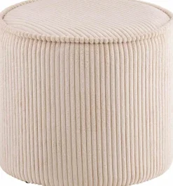 House Nordic Stole > Taupo Puf H35/?40 cm, Beige