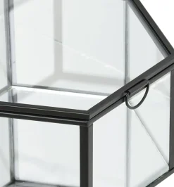 Discount House Nordic Torpe Opbevaringsboks 2 stk, Glas
