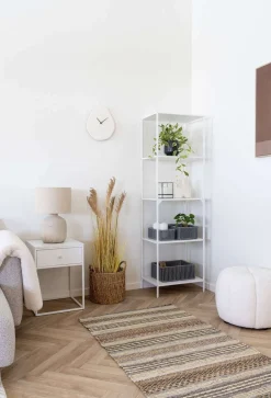 Online House Nordic Vienna Vægur 28x33 cm, Off-White