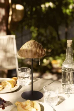 House Nordic Udendørs Bordlamper|Lamper Til Haven Og Terrassen > Wigan Bordlampe H32 cm, Natur