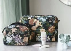 Hot Zoe Toilettaske 2 stk, Blomstermix Badeværelse|Opbevaring Til Badeværelset