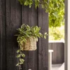 New House Nordic Keli Væghængt Kurv H27 cm, Rattan