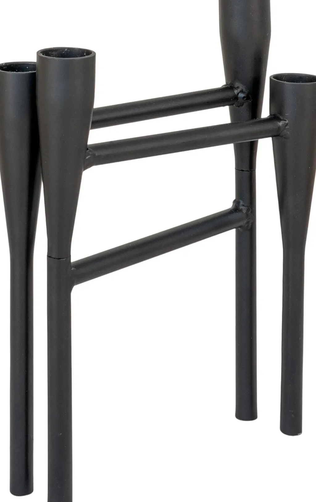 Hot Lysestage H21 cm, Sort Lysestager