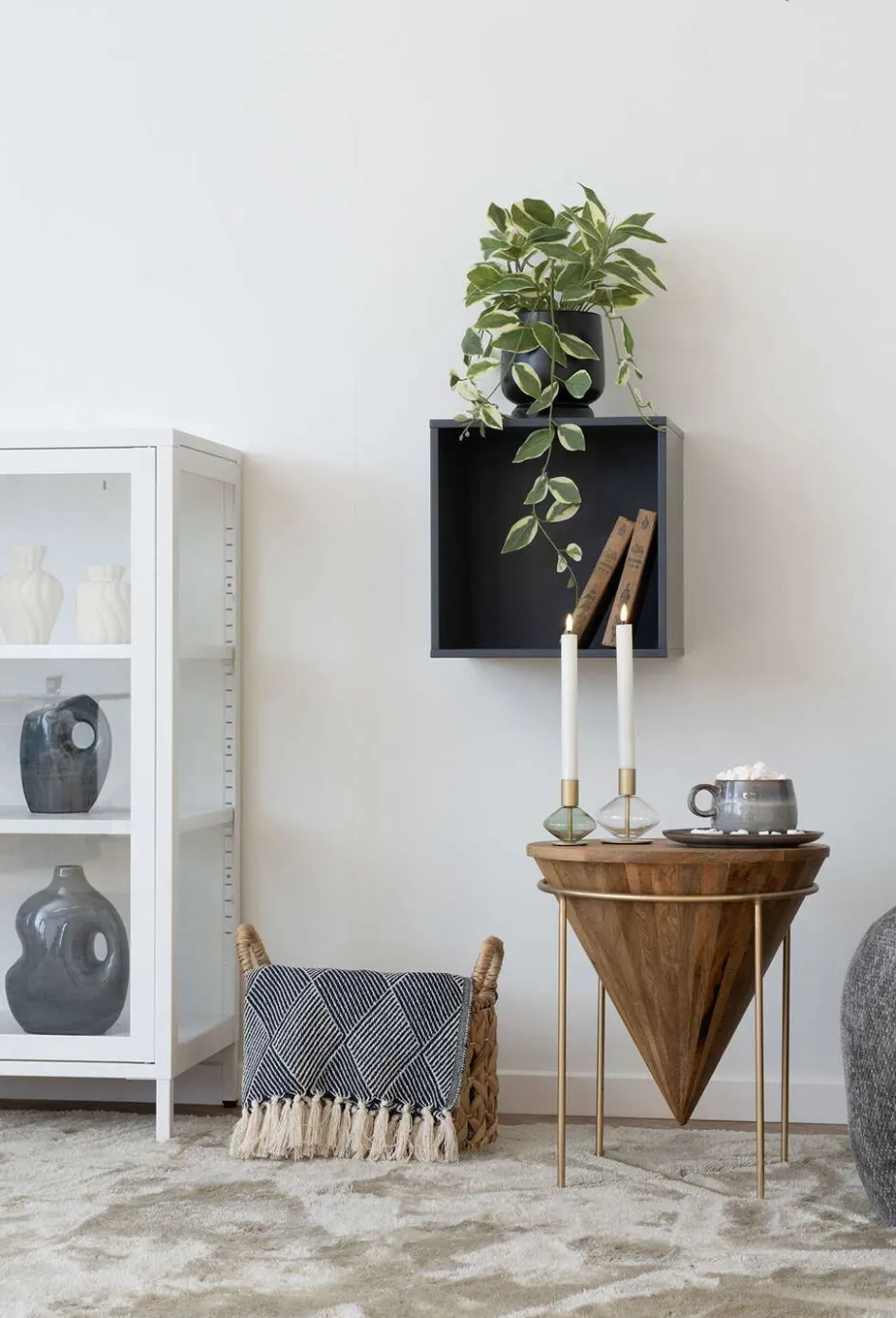Clearance House Nordic Lysestage 2 stk, Guld