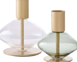 Clearance House Nordic Lysestage 2 stk, Guld