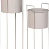 New Rabo Blomsterstander 2 stk, Sand Stue|Urtepotter Og Krukker