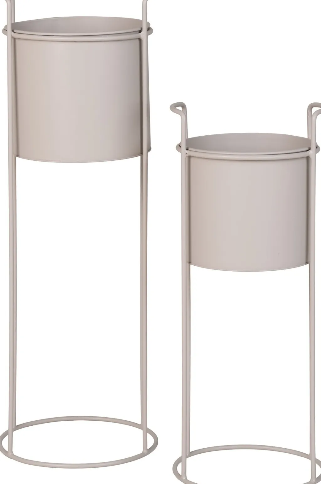 New Rabo Blomsterstander 2 stk, Sand Stue|Urtepotter Og Krukker