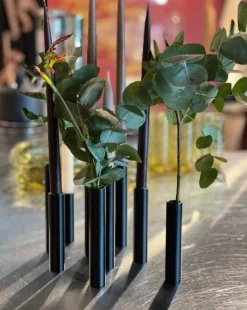 Sale Hove Home Slim Vase H14 cm, Sort
