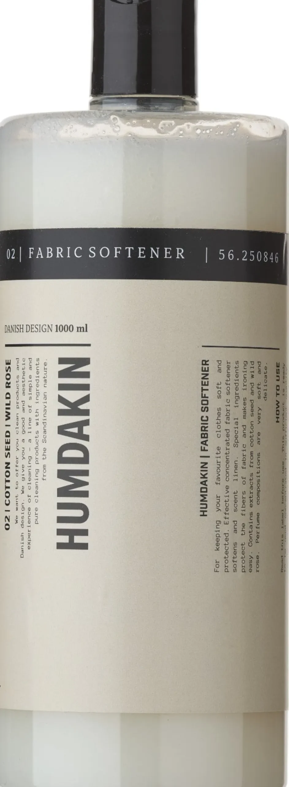 Humdakin Skyllemiddel 02 1000 ml, Bomuldfrø & Vild Rose