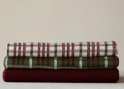 Humdakin Håndklæder Og Vaskeklude|Badeværelse > Strikket Køkkenhåndklæde 45x70 cm,