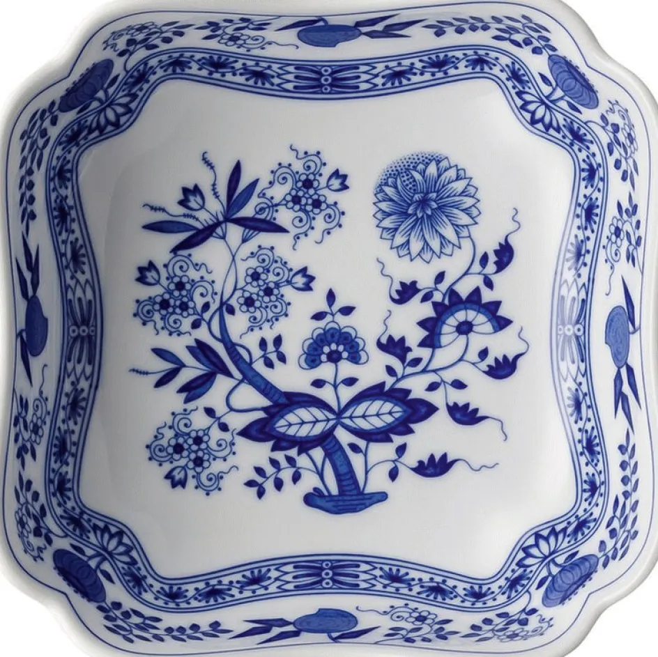 Online Hutschenreuther Blau Zwiebelmuster Skål , Blå