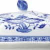 Hutschenreuther Skåle > Blau Zwiebelmuster Smørboks 18,6 cm, Blå