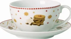 New Christmas Love Kop m. Underkop 43 cl, Hvid Juleglas Og Krus|Kopper