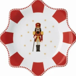 Hutschenreuther Fade > Christmas Love Serveringsfad Ø20,5 cm, Rød