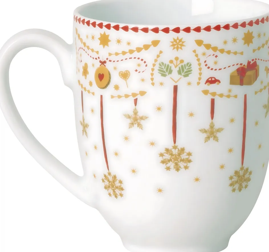 Hot Hutschenreuther Christmas Love Kop , Hvid