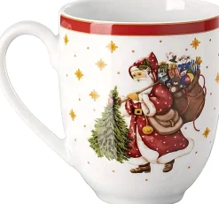Hutschenreuther Juleglas Og Krus|Kopper > Happy Wintertime Kop 40 cl,