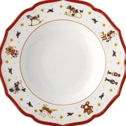 Discount Hutschenreuther Happy Wintertime Dyb Tallerken 23,6 cm, Rød