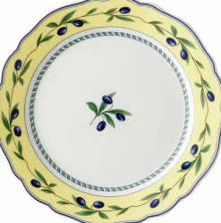 New Maria Theresia Tallerken 18,7, Gul Desserttallerkener
