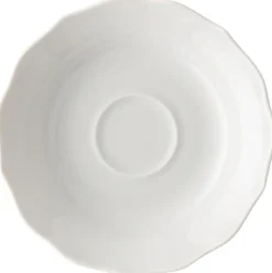 Best Hutschenreuther Maria Theresia Rim Underkop 14 cm, Hvid