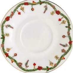 Hutschenreuther Kopper > Nora Christmas Underkop ?16,1 cm, Hvid