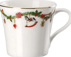 Hot Nora Christmas Kop , Hvid Juleglas Og Krus|Kopper