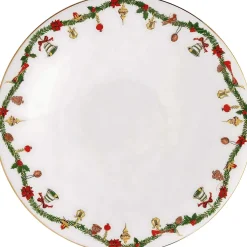 New Nora Christmas Tallerken , Hvid Frokosttallerkener