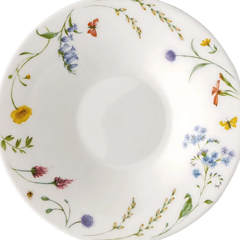 Best Hutschenreuther Nora Spring Vibes Dyb Tallerken 24,4 cm, Hvid
