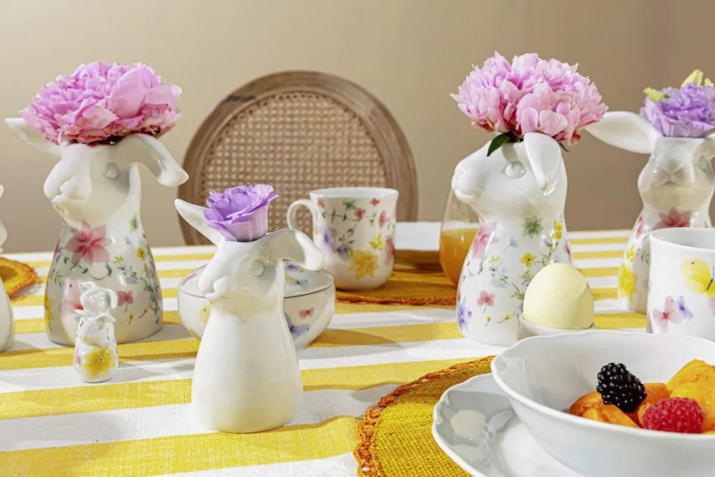 New Spring Greetings Vase Hare H, Blomstereng Vaser