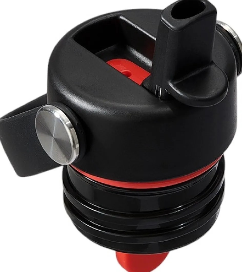 Online Hydro Flask Standard Mouth Låg m. Sugerør, Sort
