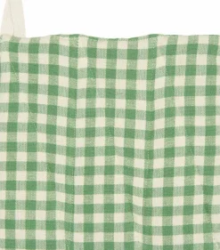 Clearance Ib Laursen Anders Grydelap 20x21,5 cm, Grøn/Natur