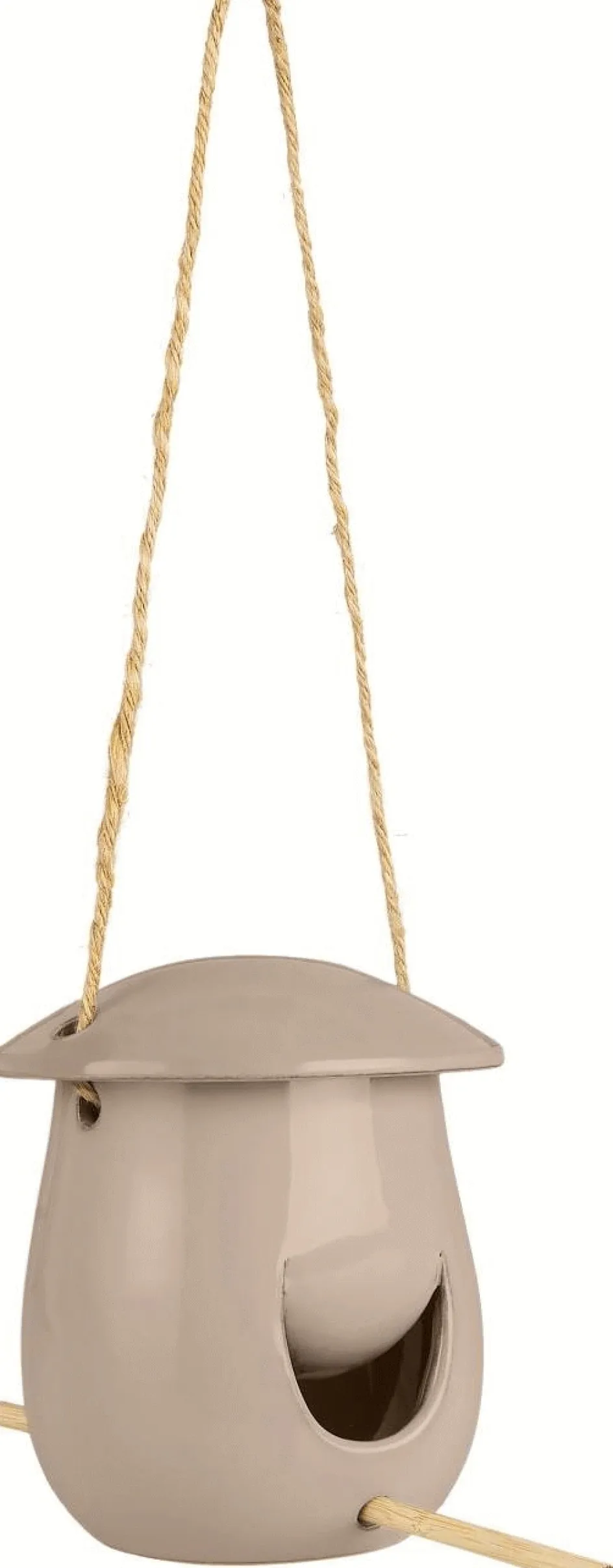 Best Ib Laursen Fuglefoderhus H12,5 cm, Støvet Malva