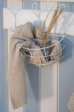 Ib Laursen Liseleje Vaffel Håndklæde , Beige