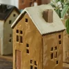 Ib Laursen Lyshuse > Lyshus Brighton H13,2 cm, Rust/Creme
