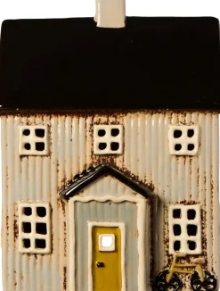 Ib Laursen Lyshuse > Lyshus Visby H18,5 cm, Natur/Sort