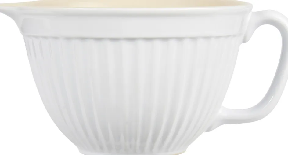 Outlet Ib Laursen Mynte Piskeskål Ø18 cm, Pure White